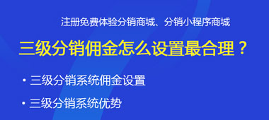 二級(jí)分銷傭金怎么設(shè)置最合理